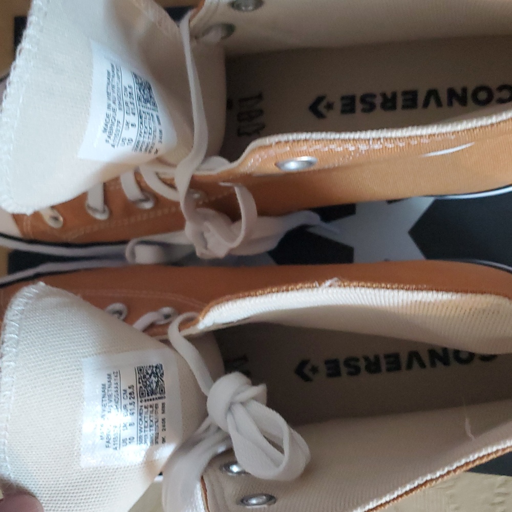 Converse Chuck Taylor All Star Lift Hi-Top Sneaker/Bronze - Picture 12 of 16